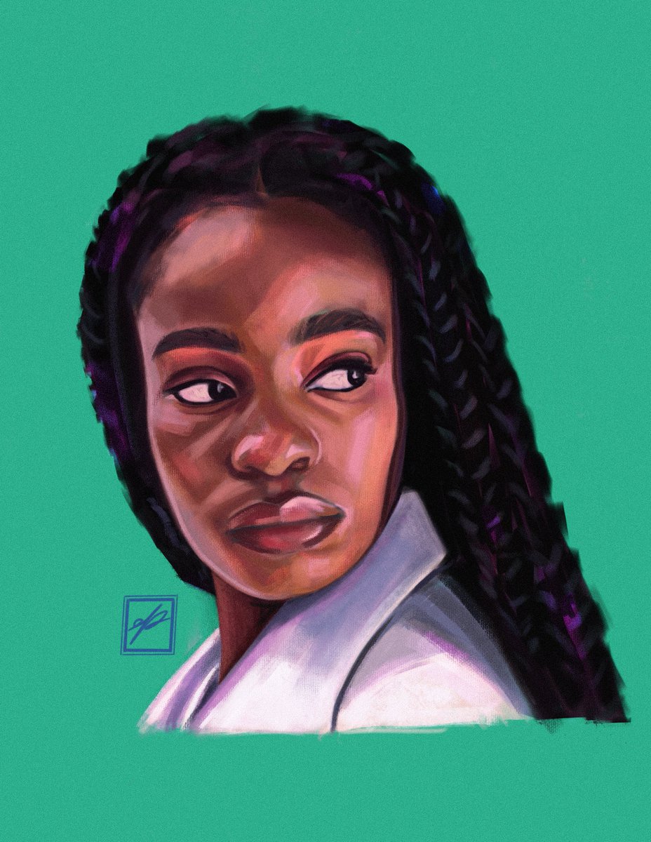 dorriepower's tweet photo. 3hr portrait study done using @procreate #procreate #procreateportrait #digitalart #digitalartist #digitalportrait https://t.co/bl8u6614Bg