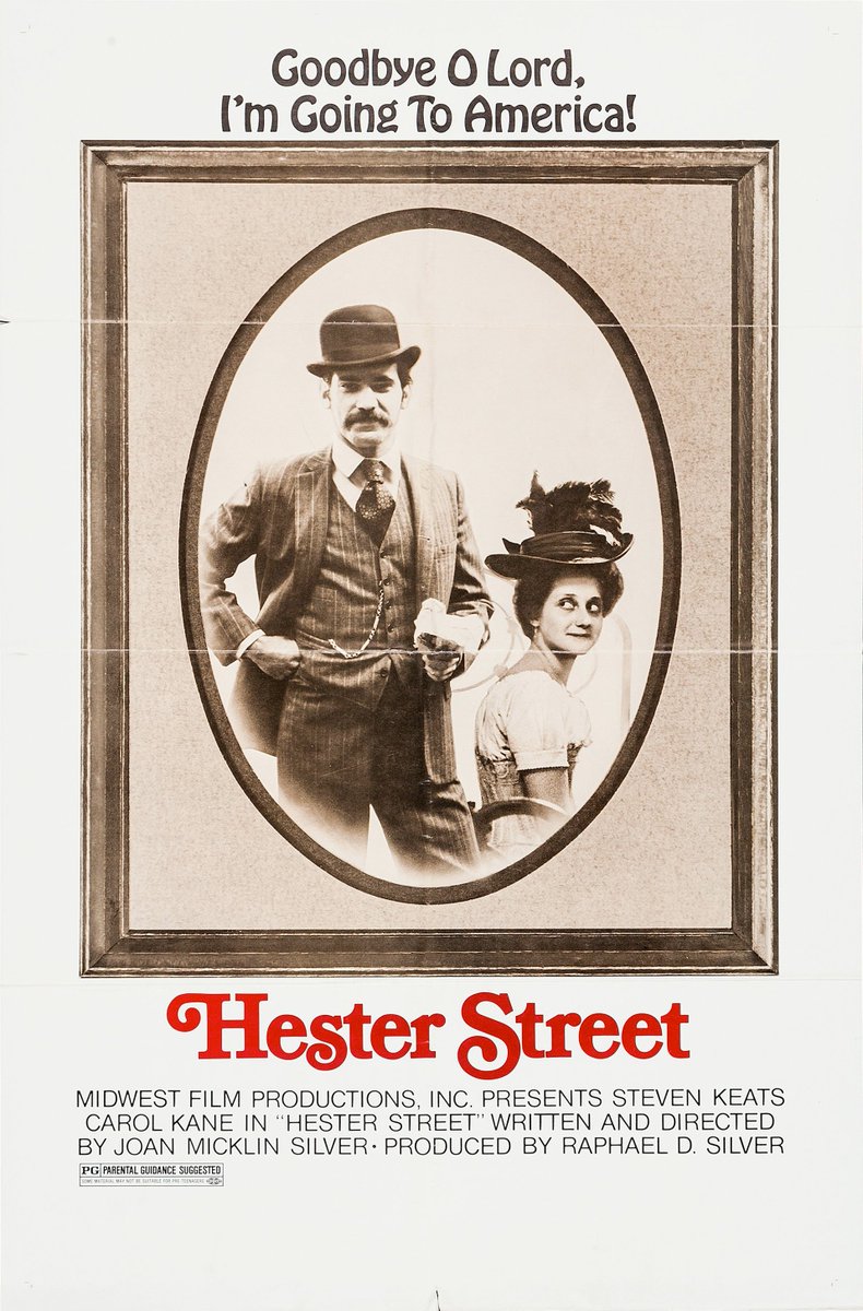 laughacademy's tweet photo. Everyone who felt Carol Kane was ill served by #OverTheBrooklynBridge, do yourselves a favor and find a copy of #HesterStreet.
#TCMParty #TheJewishExperience https://t.co/Fic2ACNInR