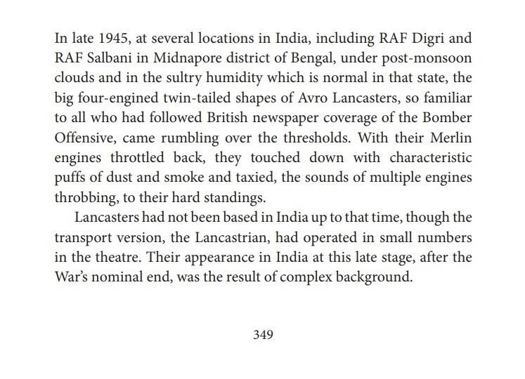 TheBrownBeagle's tweet photo. @JamieMctrusty @jamesjhistory [Bouncing on backbench, hand up:]

617 Sqn was in India, late '45 - mid '46, afaict barely covered in popular history (Osprey mentions).  Both Gibson &amp; Cheshire have personal India links.  I have a few pages about 617, in #ForgottenFewIAF.

@SpitfireFilly, in case interested: https://t.co/P5mJ7i2wpU