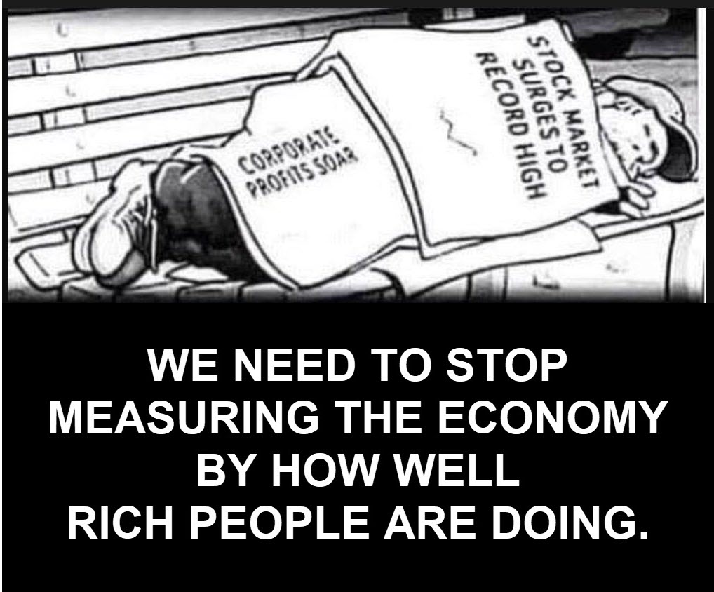 We need true economic health for the average citizen.
#SustainableEconomy #Sustainability #LivingWage