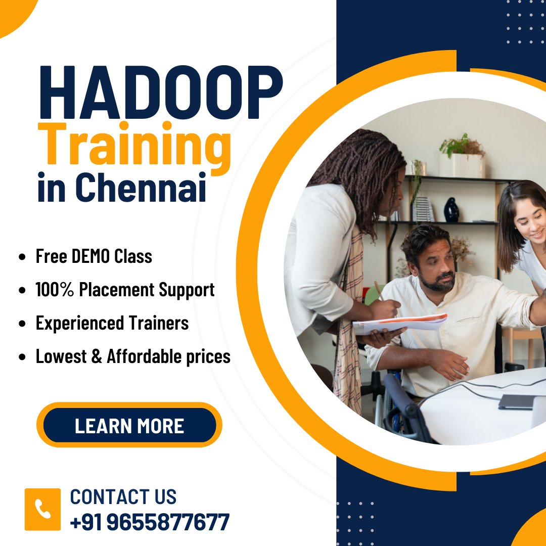 Rohi2201's tweet photo. Get the best Hadoop Training in Chennai led by Industrial Experts. Enroll Now!!!
Call +91 9655877677 or
Refer to https://t.co/XTz1AszzXP
 for more info.… See more

#hadoop #Training #Chennai #medavakkam #Students #Career #careerdevelopment https://t.co/afCFfrUjEt