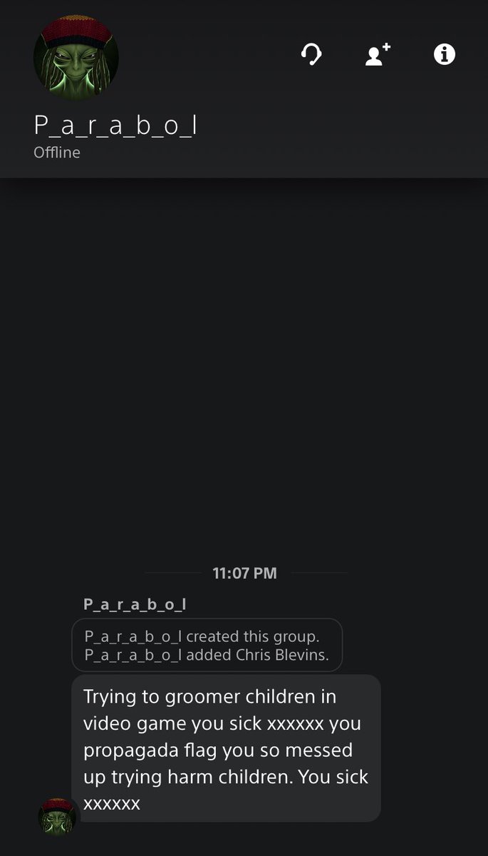 ChrispyB221's tweet photo. @AskPlayStation @PlayStation @PlayOverwatch here’s a beautiful message I received during a match of Overwatch. Mind you my profile picture in Overwatch is a Pride Flag. https://t.co/kEp7pn3qWY