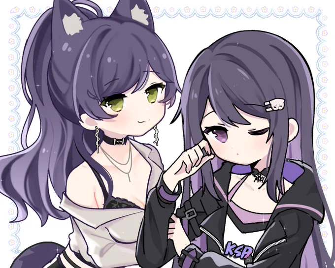 太晚知道這一對好可愛#Kspaint #SekiArt 