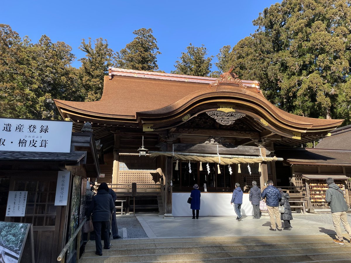 だいぶ遅れた初詣