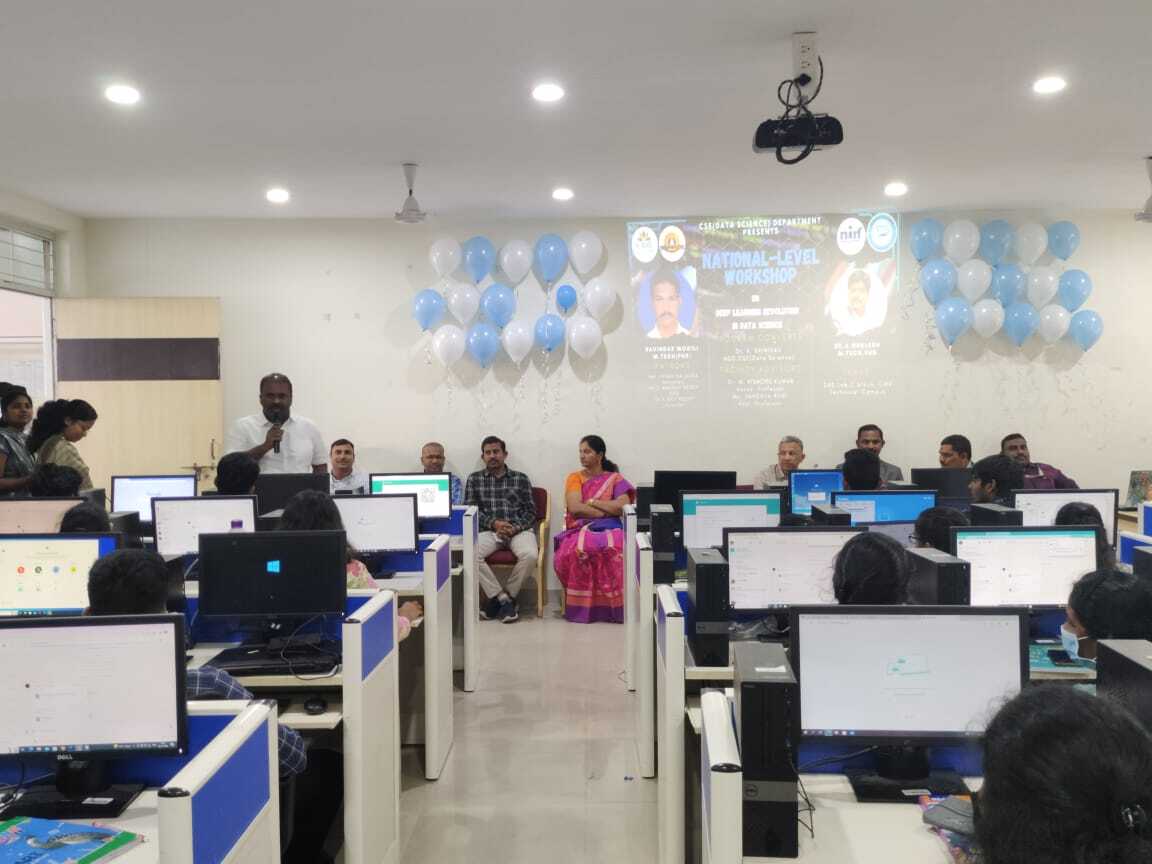 CMRTCofficial's tweet photo. Department of CSE - Datascience is hosting a National Level Workshop on “Deep Learning Revolution in Data Science” on 20th & 21st January 2023.
#CMRTechnicalCampus #NationalLevelWorkshop https://t.co/iGuv6gDC8W
