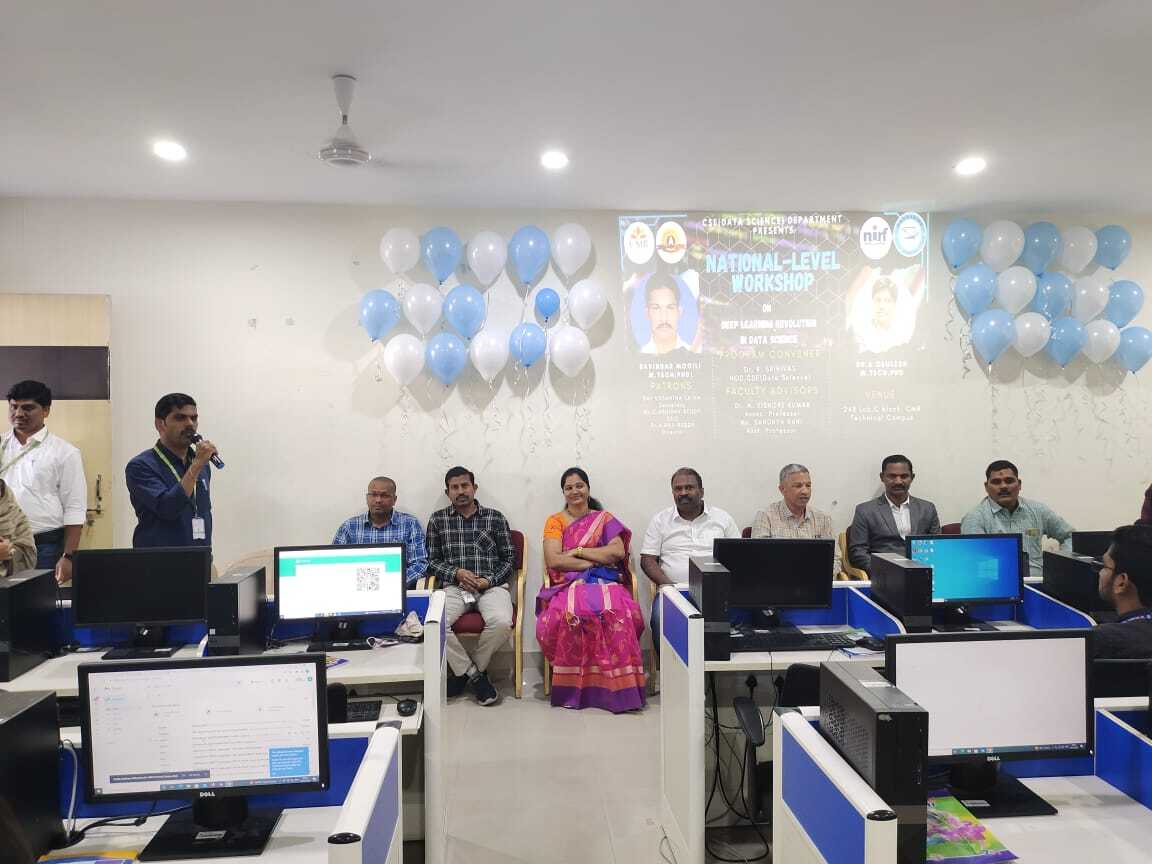 CMRTCofficial's tweet photo. Department of CSE - Datascience is hosting a National Level Workshop on “Deep Learning Revolution in Data Science” on 20th & 21st January 2023.
#CMRTechnicalCampus #NationalLevelWorkshop https://t.co/iGuv6gDC8W