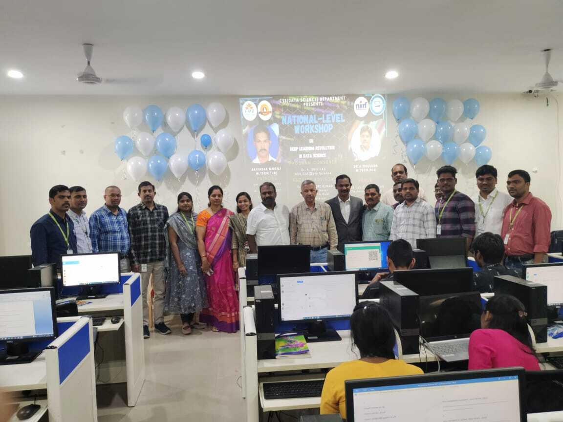 CMRTCofficial's tweet photo. Department of CSE - Datascience is hosting a National Level Workshop on “Deep Learning Revolution in Data Science” on 20th & 21st January 2023.
#CMRTechnicalCampus #NationalLevelWorkshop https://t.co/iGuv6gDC8W