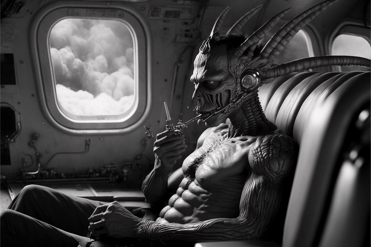 gen3rative's tweet photo. Back When You Could Smoke on Planes 1 https://t.co/sqpQh3o5xA