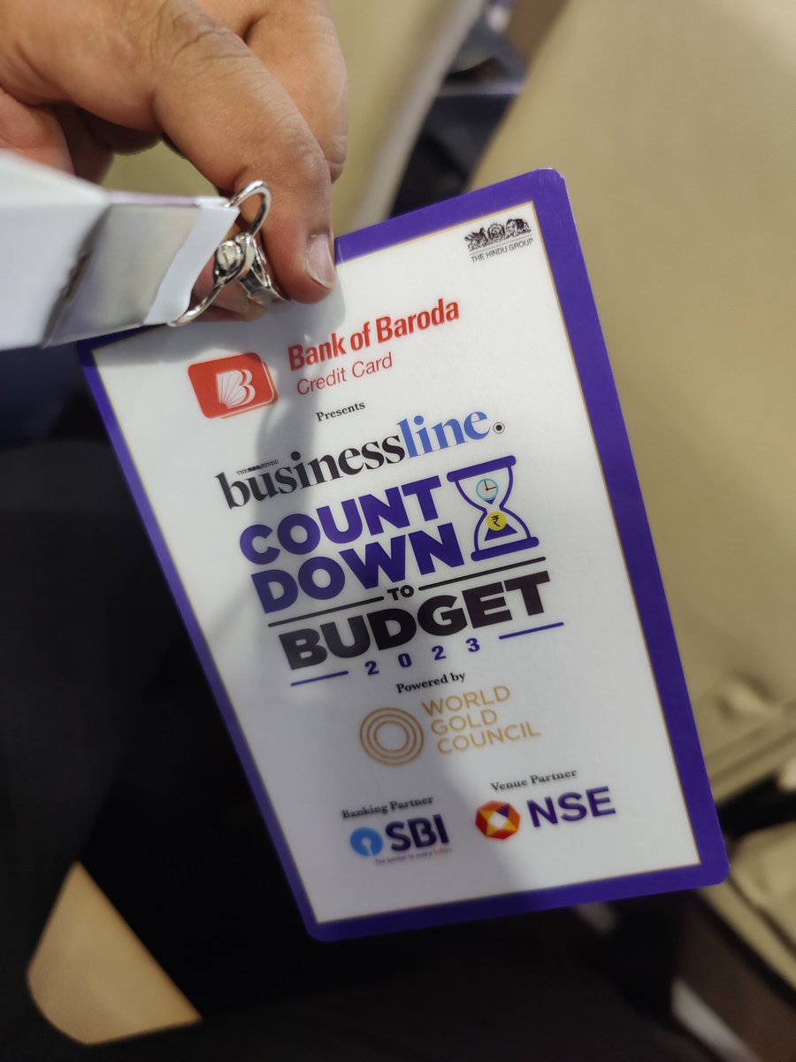 jintu05's tweet photo. Attending a pre budget panel discussion in NSE Mumbai.

#Budget2023 #BlBudget https://t.co/VJQi02RDY0
