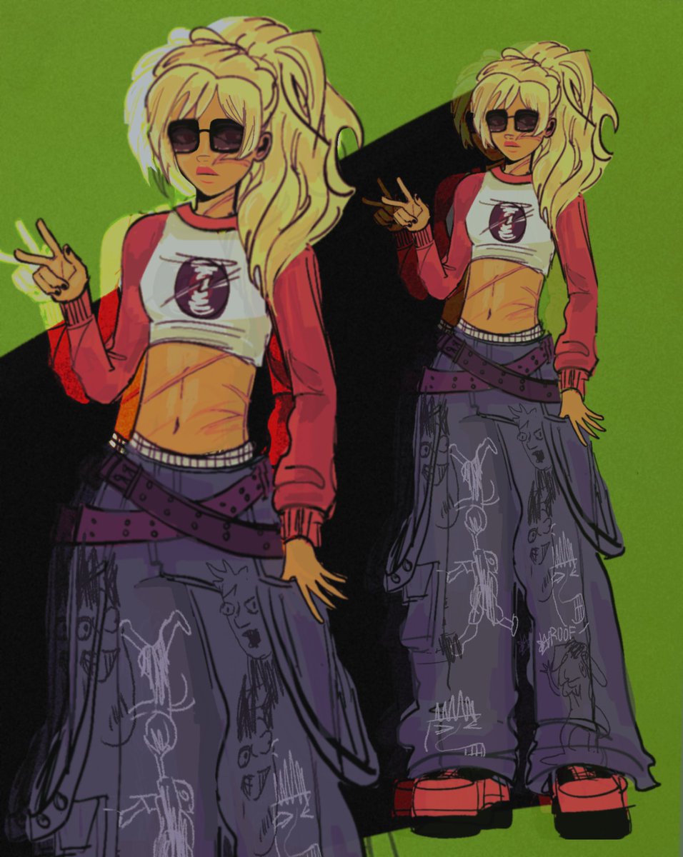 chachaslideerz's tweet photo. she drawz on her pantz dove strider nation lfg https://t.co/1SgE1bRDv5
