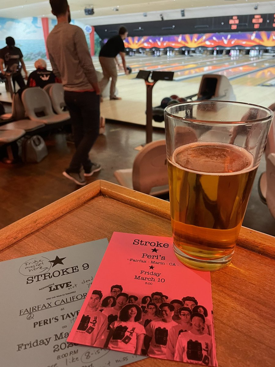 Stroke is back in Fairfax, Marin on March 10 at Peri’s. You can get tix online. 

Our last time in Fairfax was with you, <a href="/train/">train</a>. We can share backline if you guys are free that night.