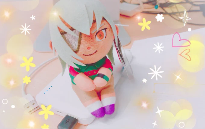 写真撮って可愛く加工してくれた 
