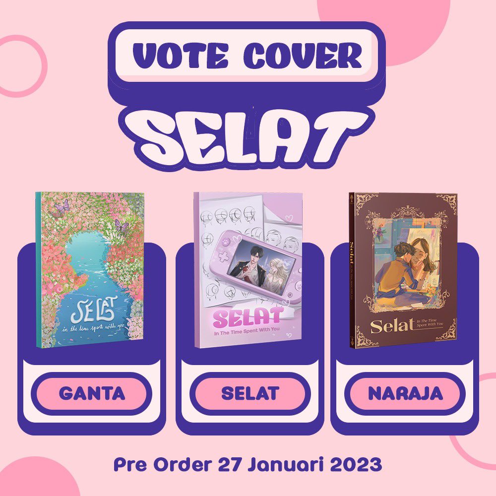 Kalau dibilang vote cover kalian sukanya yang mana?