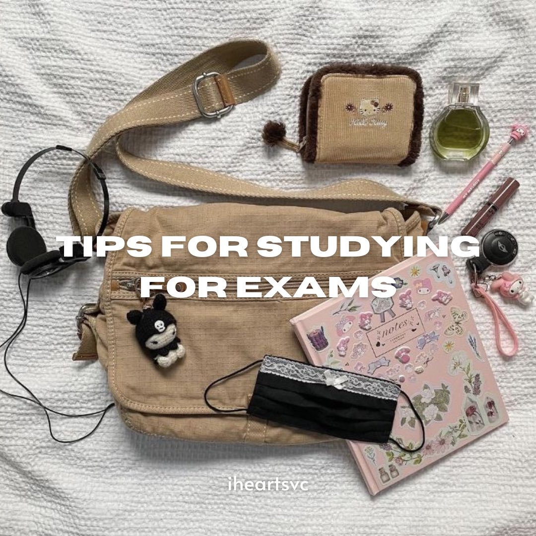iheartsvc's tweet image. here are some helpful tips for studying for exams

— 🧵 #studytwt #studytwtph;
