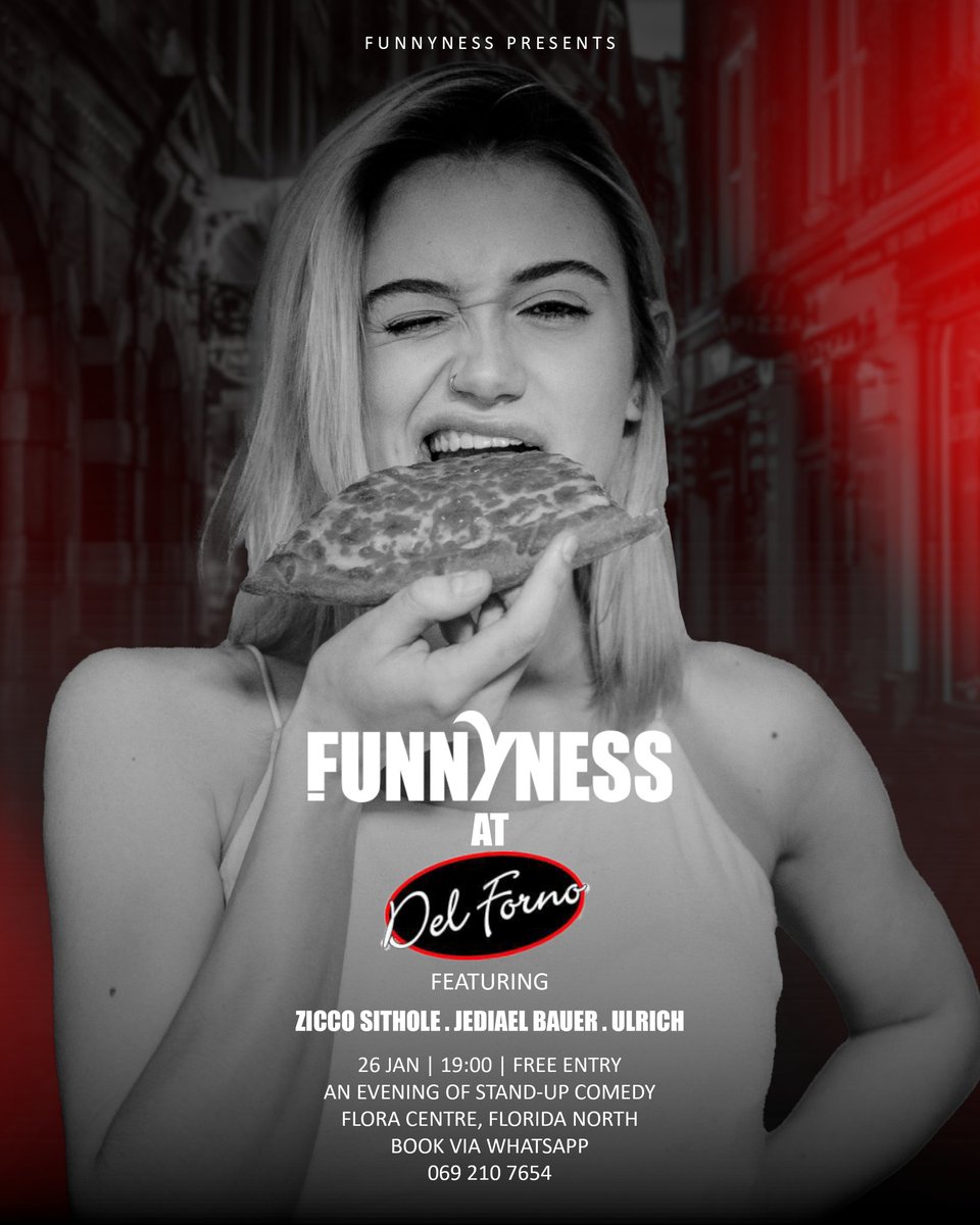funnyness_sa's tweet photo. join us next week thursday for our first show of the year. we have a great show planned for you.

#funnyness
#curingboredom https://t.co/z1gnhWy4OD