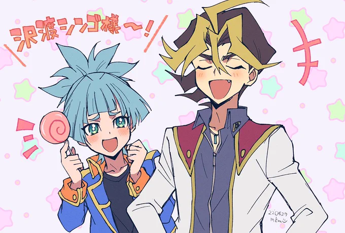 リンクスのイベントに合わせたイラスト、最高に遊戯王楽しんでるぜって感じが全部お気に入り 