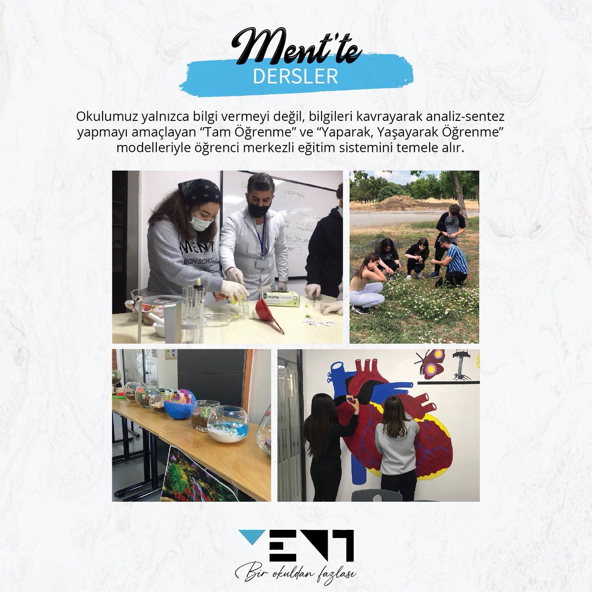 Ment'te dersler hem eğlenceli hem öğretici!

#MentKoleji #BirOkuldanFazlası #MentliOlmakAyrıcalıktır #ÖzelEğitim #ÖzelDers #BirebirEğitim #LGS #YKS