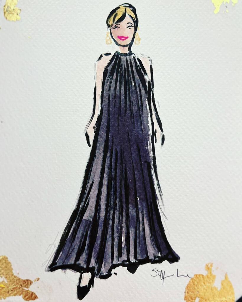 I got to be the illustrators ‘first pancake’ tonight before she tackled the extraordinary CPA Fellows that were honoured tonight by @cpaontario at the <a href="/parkhyattto/">Park Hyatt Toronto</a> - I’ve never felt so fancy! I’m keeping it forever 🤩🥂 #cpaocelebrates