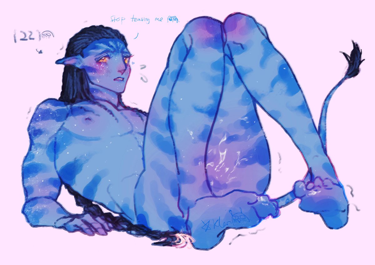 k1en5's tweet photo. nsfw⚠️
🫣I tried drawing sum smexy neteyam arttttt
It’s so hard to draw em pretty body https://t.co/0XdugVaVxY