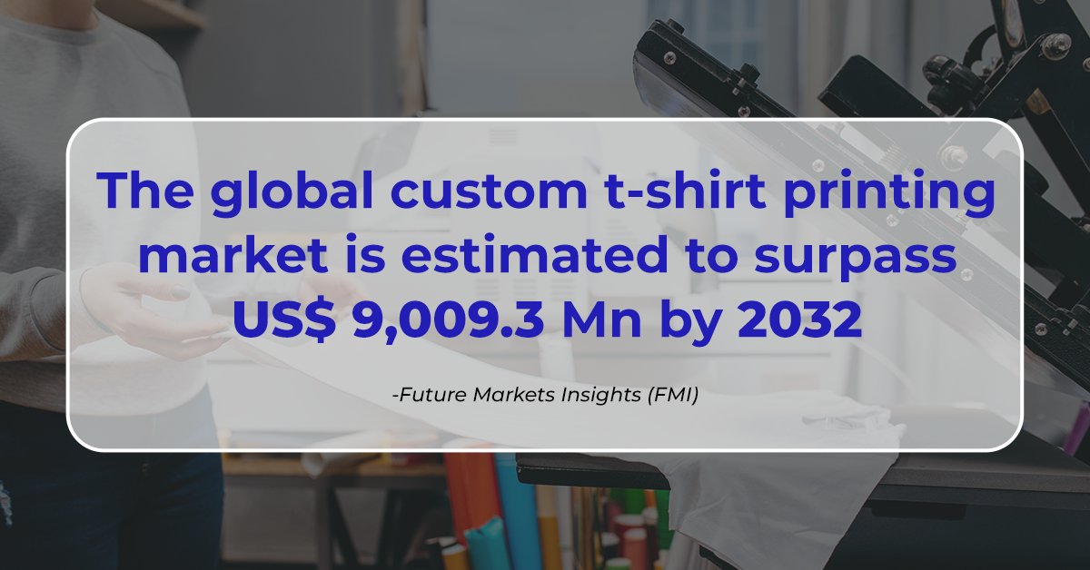 printxpand's tweet image. Knock knock!🙋

Still, selling basic designed t-shirts? It’s time to make some changes.

This explosive growth in the custom t-shirt market will surely lead to a surge in the demand for customized tees.🚀
@fmi_research

#FridayFacts #printing #customizedtshirt  #brushyourideas