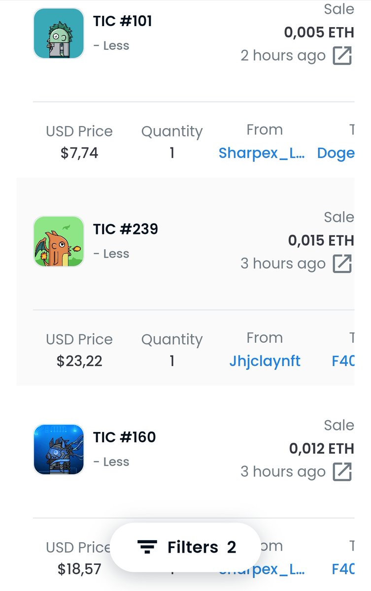 RESOLD 3 ITEMS 🤩🐔
From <a href="/SharpexLab/">sySHARPEX LAB 🟢Tabi 🟧</a> to <a href="/smirh/">Smirh NKBC Montani Semper Liberi</a> 
From <a href="/jhjcripto/">Tortuga 3</a> to <a href="/smirh/">Smirh NKBC Montani Semper Liberi</a> 
And from <a href="/SharpexLab/">sySHARPEX LAB 🟢Tabi 🟧</a> to <a href="/DogeDestinyApp/">Doge Destiny (Base🟦)</a> 🤩🐔
Congrats and thankyou for all the support 🤩🐔
Let's follow them all 🤩🐔
#NFTCommunity #NFTs #NFTCollection #nftcollector #nftgang #NFT