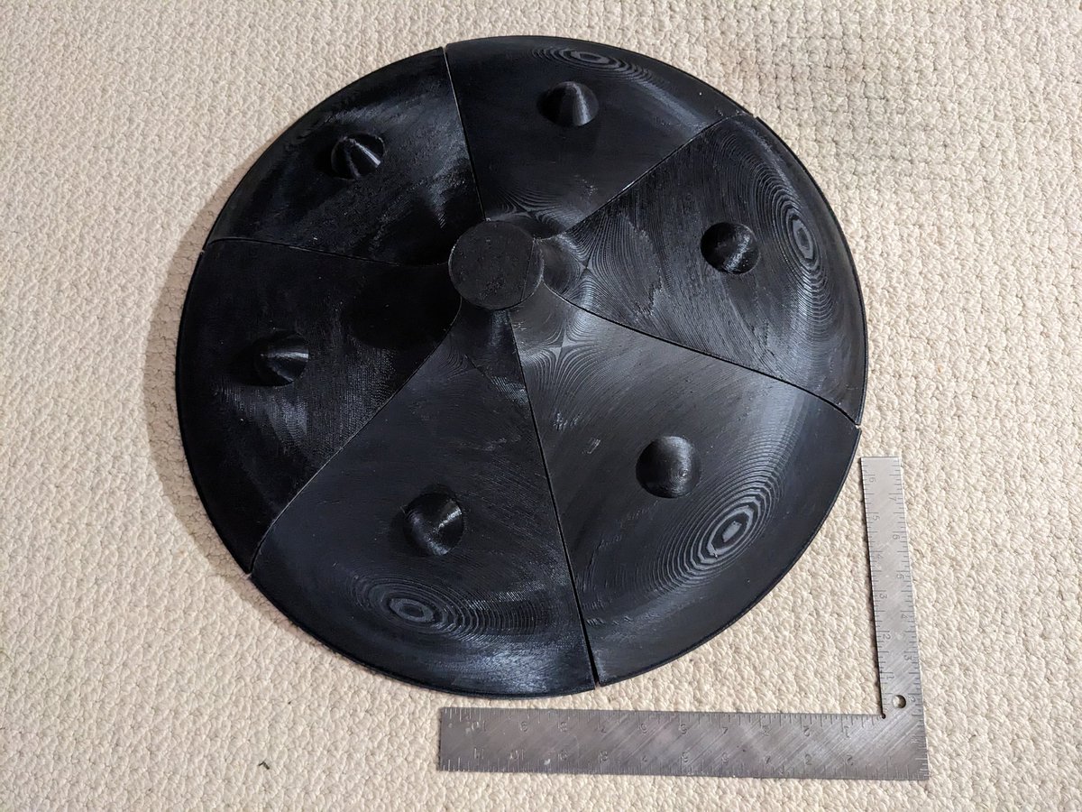Myraiden1's tweet photo. Raw print of the new #Raiden hat!
It already supports itself well. Each "leaf" took 31 hours to print. I love how small it stacks!
#thundergod #cosplay #cosplaywip #3dprintcosplay #mkcosplay #mortalkombat #mortalkombatdeadlyalliance #mortalkombatdeception #mortalkombatcosplay https://t.co/iZVClf1m1m