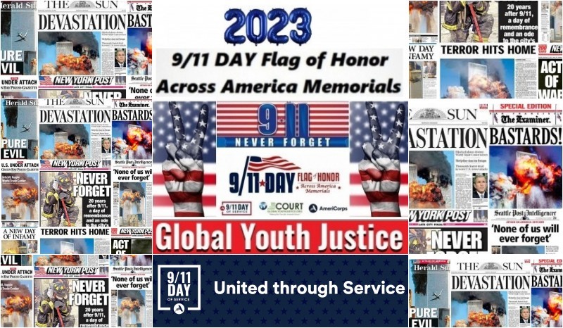 Get Involved in 2023

Lead 1 of 100 
@911FlagofHonor
 Sites 

3rd Annual 9/11 DAY 
@911FlagofHonor
 Across America Memorials September 11, 2023 

Get Apply Alert as Official Site!

#911DAY #911DayFlagofHonor #911FlagofHonor

Click below, enter email, done!
gem.godaddy.com/signups/11e26f…