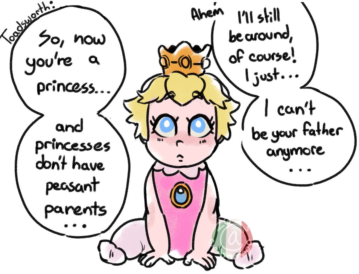 ccborrego's tweet image. Did I make myself cry drawing this while listening to the Pinocchio soundtrack? Yes, yes I did.

#PrincessPeach #Toadsworth #SuperMario #MarioBros #Mario