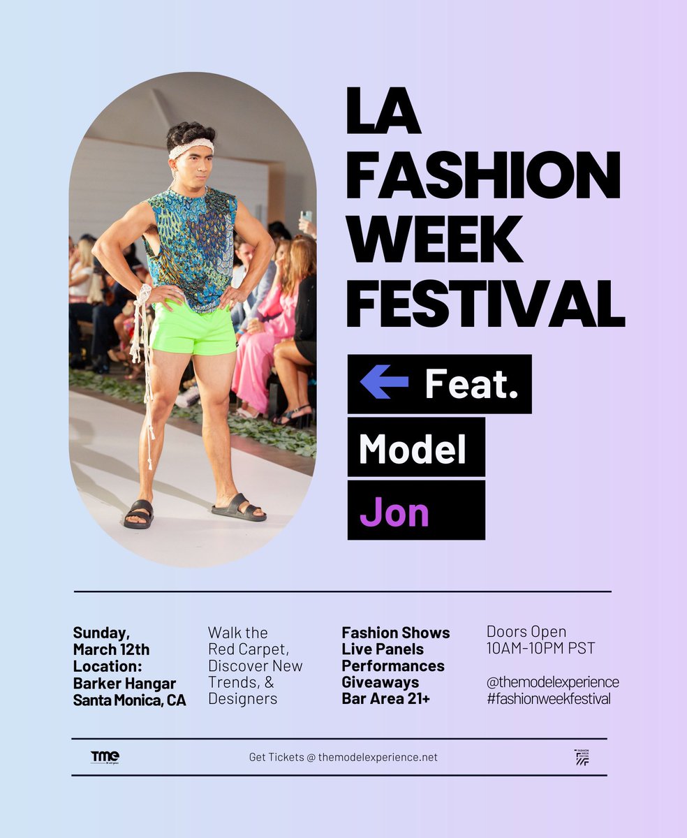 Los Angeles Fashion Week is less than two months away! DM me if you want to attend! :) #FashionWeek #LAFashion