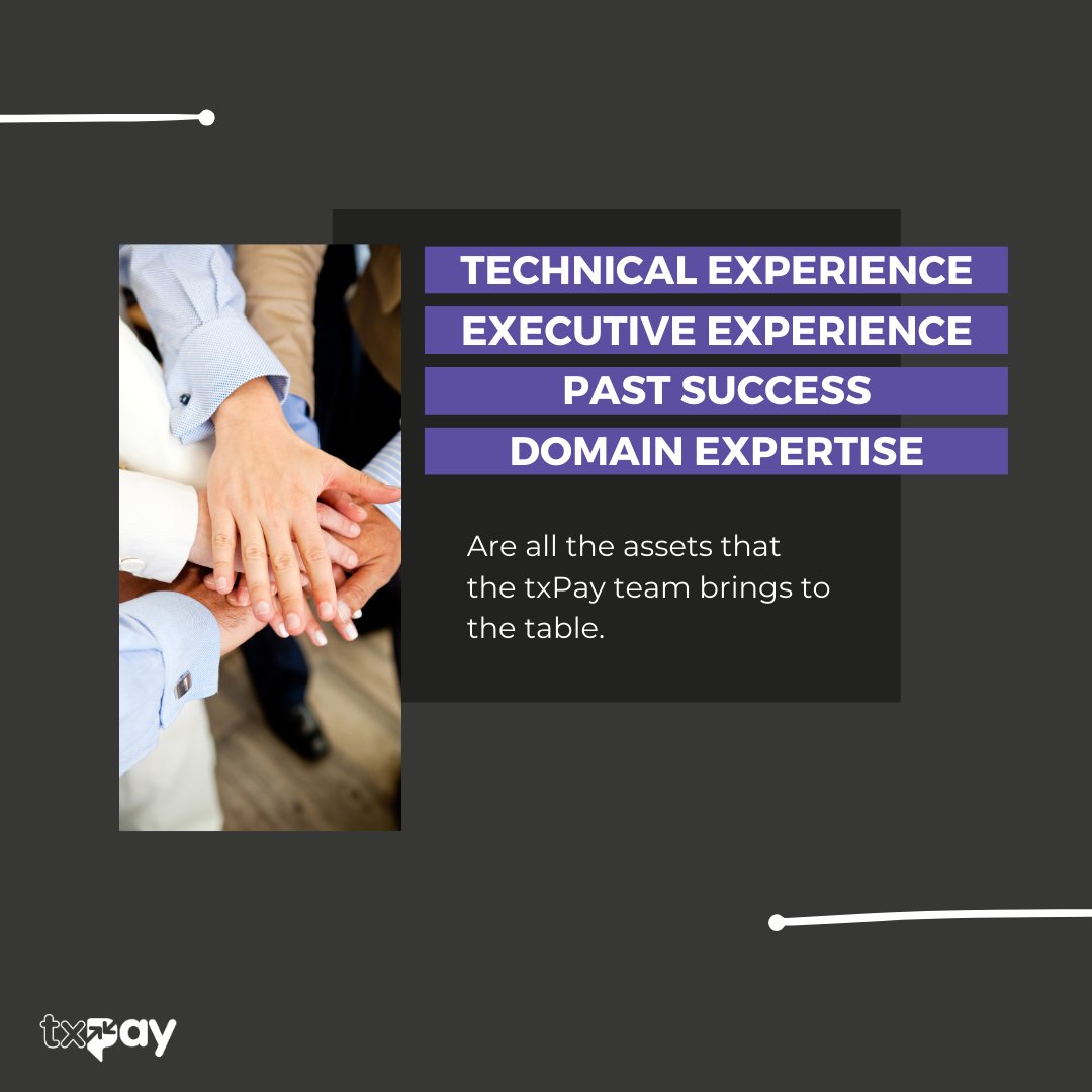 Strong technical and executive experience, past success, and domain expertise are all assets that the txPay team brings to the table.

Learn more about our project. Visit the linktree in our bio!

#NFT #Algofam #txPay #Zilfam #crypto #debit #CreditCard #BSC #ETH #SOL
