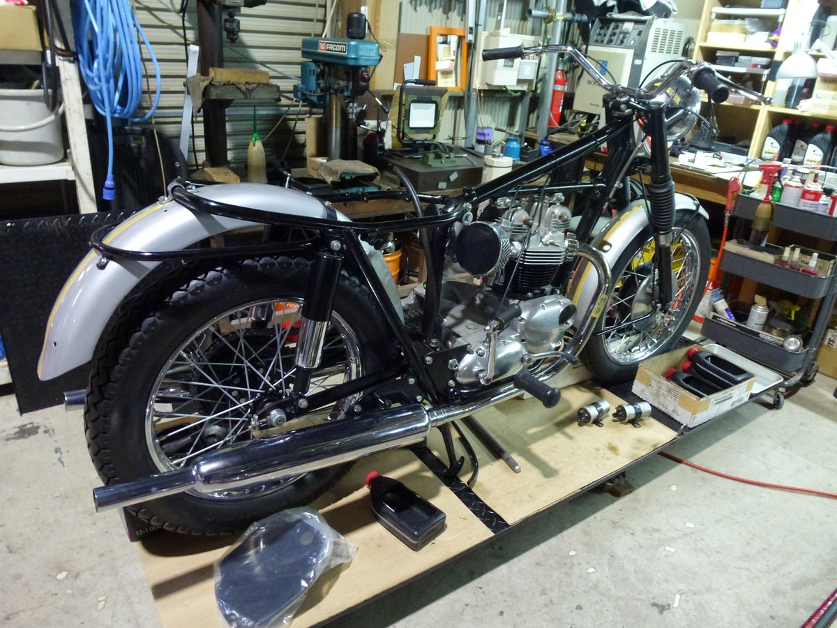 NunobikiC's tweet photo. 1964 TRIUMPH T120R プチ報告その13　オフィシャルブログ更新しました→https://t.co/O0WPVyiQiv
#britishmotorcycle, #triumph, #norton, #bsa, #Classicmotorcycle, #vintagemotorcycle, https://t.co/oqRtRZQE2b