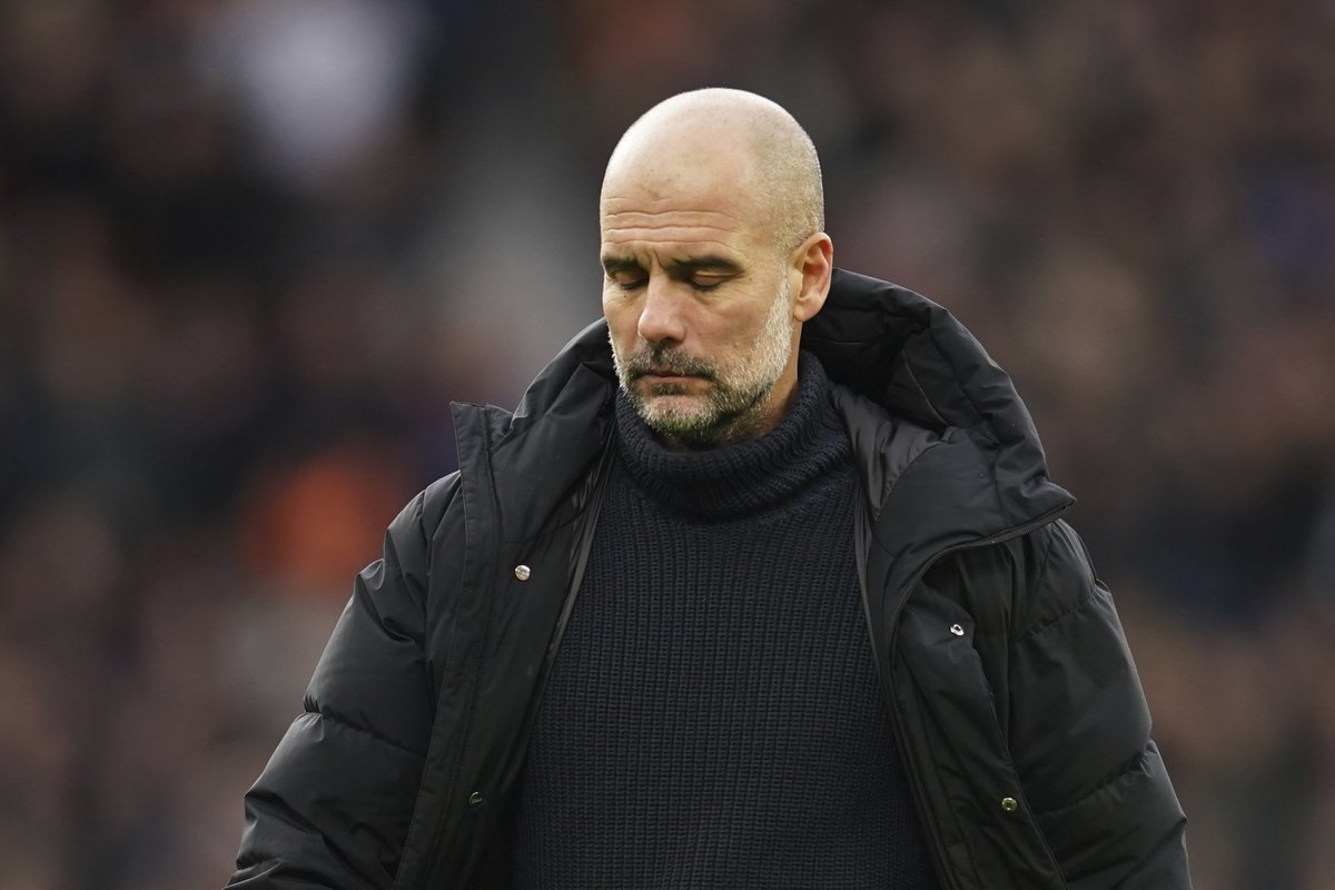 FootballSia0's tweet photo. Guardiola slams Manchester City players after needing to rely on ‘Spursy-ness’ for vital win. Read: https://t.co/1AM4b8yBGj

#MCITOT #Spurs #Tottenham https://t.co/3s8qqWllrp