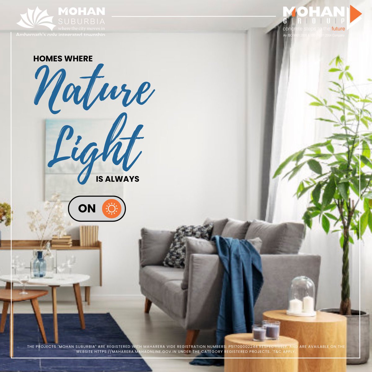 Homes where nature lights is always on book your dream home now at Mohan Suburbia visit the website for more details 🏠
.
.
.
.
.
.
#mohangroup #mohansuburbia #realestate #realestatemumbai #amenties #budgethomes