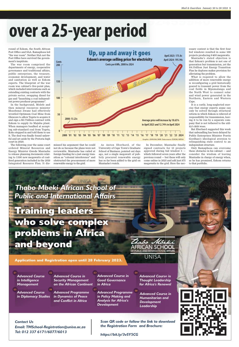 MbekiSchool's tweet photo. Get a copy of Mail and Guardian and Apply now.

Click Here to download the Registration Form and Brochure: https://t.co/C8LeyRyXPK

#TMSchool
#Unisa
#Applynow https://t.co/jEFlff53nC