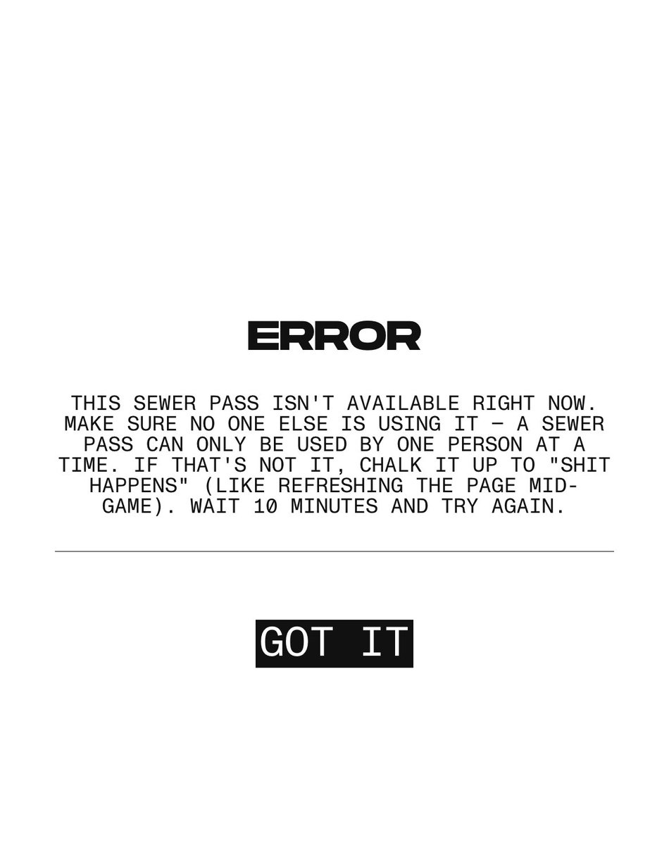 Dookey Dash is awesome, but this error is way too frequent on mobile. 

Browser resets in begging of round sometimes.