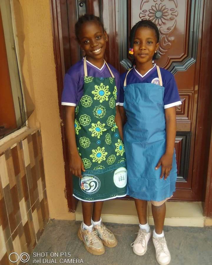 DaystarPrivate_'s tweet photo. Showing off their creativity and sewing skill as they make their very own hand-made aprons.👏👏#DIYfun
#OsunState #Osogbo #Schoolsinosun #backtoschool #SchoolsinOsogbo #Osunschools #Osogboschools #bestosunschools #sciencepracticals #educationfacts #TGIF #handmade https://t.co/nKGybten7f