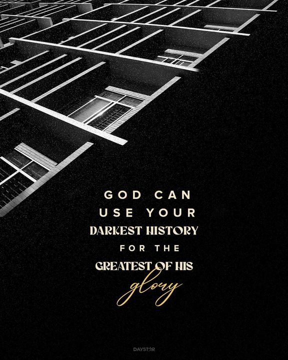 Daystar's tweet photo. Your past is just that, the past, in Jesus! You are His glory! https://t.co/q2SXiuiwzM