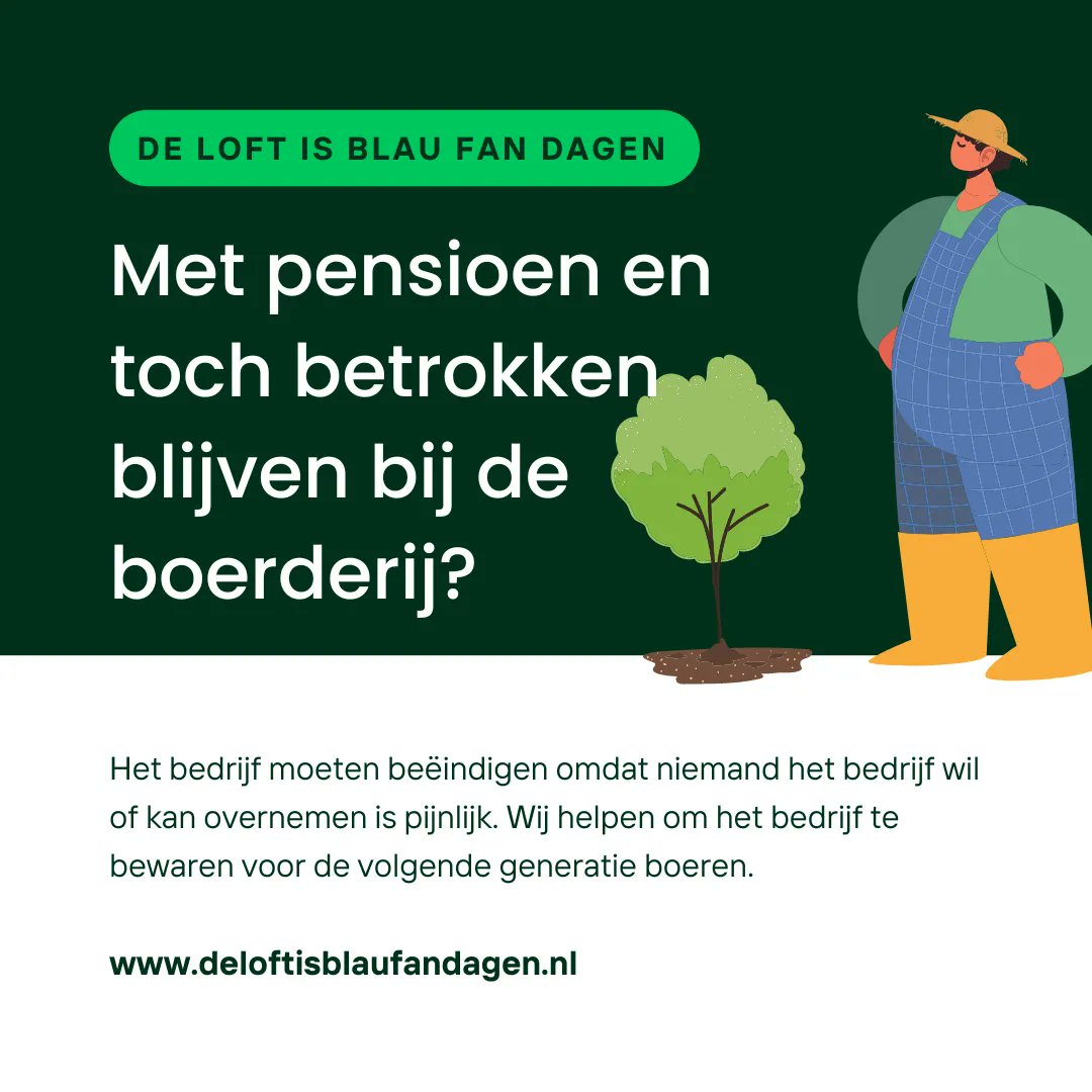 DeLoftNL's tweet photo. Als er al een #opvolger gevonden kan worden is het vaak niet meer te #financieren. Wij bieden een alternatief waarbij u kunt genieten van een welverdiend #pensioen en het bedrijf door gaat met de volgende generatie. https://t.co/I3Sz9KSTXo