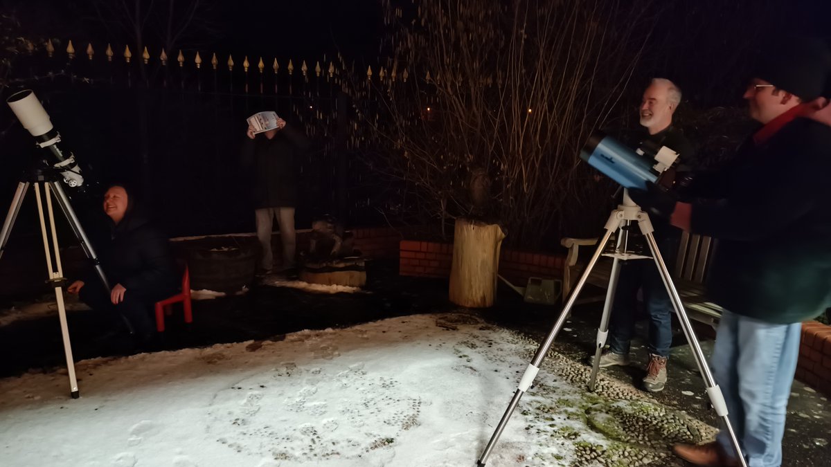 StaffsLibraries's tweet photo. #PertonLibrary Astronomy Group had a fantastic evening of viewing last night; views of Jupiter Mars &amp; the Andromeda Galaxy were seen

#PLAG meet every 3rd Thursday of the month 7pm-9pm 
#warmwelcome @ResidentsPerton @staffordshirecountycouncil @wolvasuk @doug9559 @PertonResidents https://t.co/Fzl9hHdaUk
