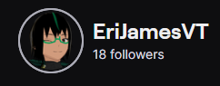 erijamesvt's tweet photo. In case you guys haven't followed, I had started a new Twitch since my last one was hacked and banned QAQ
Feel free to follow since we're on the revival arc!
#MyVT #MYVTuber #ENVTuber #VTuber #eri_live https://t.co/kWUj9AOUpP