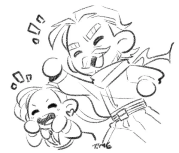 A friend told me something about an update and now I'm screaming crying dyin- 