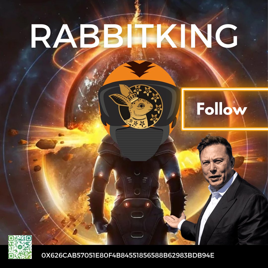 MJonnl's tweet photo. @100xAltcoinGems Thank you @elonmusk daddy, we will not disappointed you, we are growing fast, community fission 34000 holders in 21 days. We will reunite with you at @SpaceX. ❤️

Check out more 👉
CA:0x626cab57051e80f4b84551856588b62983bdb94e
https://t.co/wNvA5pdT7P https://t.co/fuQXXwKyYC
