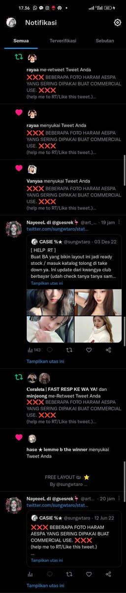 Kaget, kirain gw kena spill apa gitu kok rame. Ternyata ini. 😭😭🙏