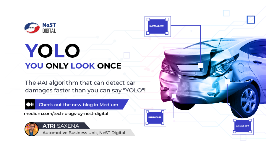 NeSTdgtl's tweet photo. Have you heard of YOLO for car damage detection! This powerful algorithm can detect even the slightest of dings and dents in seconds, saving you time and hassle.
Read the blog here: https://t.co/8tk1RaFU0f
#NeSTDigital #EngineeringTransformation #ADAS #Automotive #DeepLearning https://t.co/lYue0dHMMR