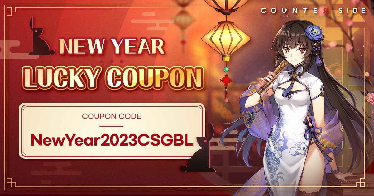 CounterSide Global On Twitter Dear CEOs New Year Lucky Coupon Code 