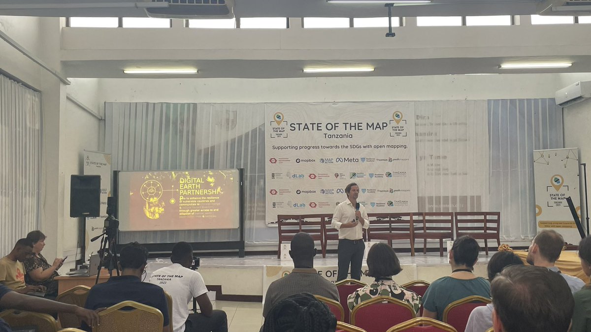 Tanzania Resilience Academy (@tanzania_ra) on Twitter photo Edward Anderson presenting at the <a href="/sotm_tanzania/">SoTM_Tanzania</a> about Digital Earth: New Frontiers in Earth Observation. The new initiative that <a href="/WorldBank/">World Bank</a> is planning with <a href="/esa/">European Space Agency</a>
<a href="/WBTanzania/">World Bank Tanzania</a> <a href="/UniTurku/">Turun yliopisto - University of Turku</a> Edward Anderson presenting at the <a href="/sotm_tanzania/">SoTM_Tanzania</a> about Digital Earth: New Frontiers in Earth Observation. The new initiative that <a href="/WorldBank/">World Bank</a> is planning with <a href="/esa/">European Space Agency</a>
<a href="/WBTanzania/">World Bank Tanzania</a> <a href="/UniTurku/">Turun yliopisto - University of Turku</a>