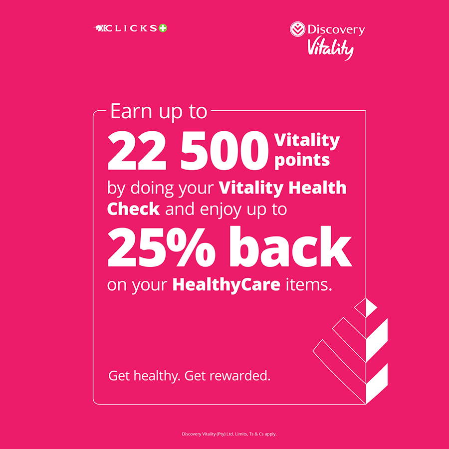 Clicks on Twitter "Book your Vitality Health Check now! 💚 > http//bit