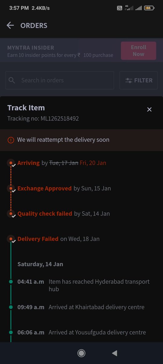 Prasann_Kumar_'s tweet photo. @myntra @MyntraSupport @hrxbrand @iHrithik @nch1915
I have ordered one HRX Shoes from your site...But I received a wrong product...Your Customer care not listening.. It's been 7 days of follow up with customer support...Please solve the issue https://t.co/DSAhi96OGr