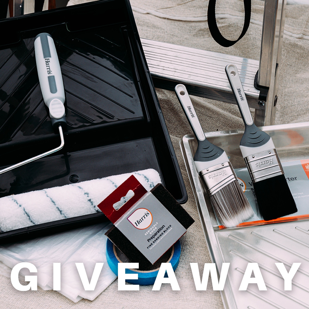 Harrisbrushes's tweet photo. #Competition time! #win a bundle of Harris decorating tools worth £50! 

To enter:
👍️ Like our last 3 posts.
😄 Tag 3 friends
❤️ and follow us 

The #giveaway closes at 23:59 Sunday 22/01/2023; a winner will be chosen at random on 23/01/2023.
UK Entries only. https://t.co/SzRGLvR4oB