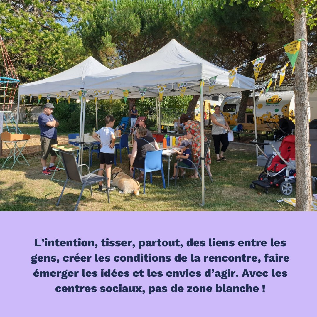 centresociaux's tweet photo. [EN ACTION ! 🎬] 
Avec les centres sociaux, pas de zone blanche ! Les centres sociaux partent à la rencontre des https://t.co/DYFUdtb9gI pour tisser des #liens, partout ! 
#csxreseausocial https://t.co/75dQVwKxEg